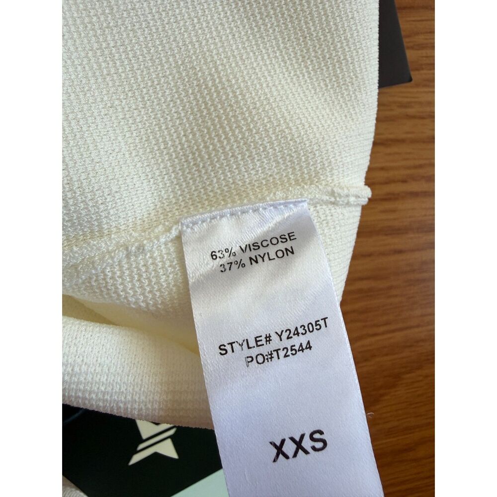 Tuckernuck White Ric Rac Compression Tank - Picture 6 of 7